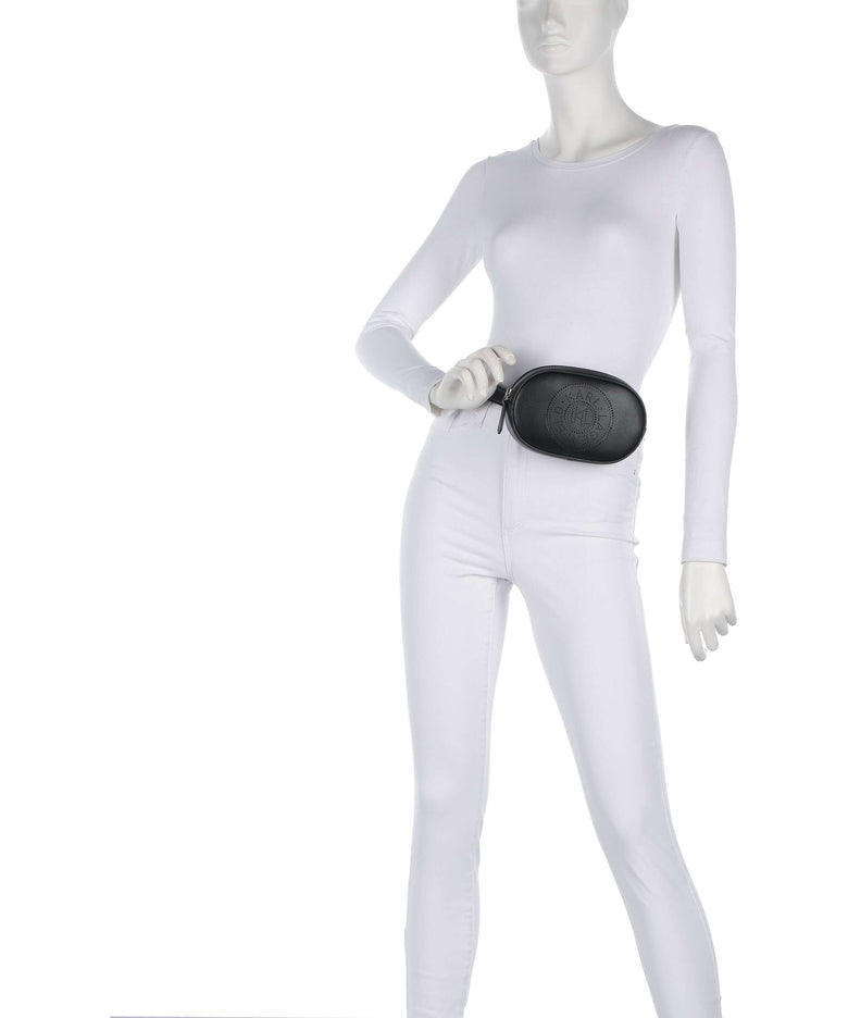 Karl Lagerfeld K/Circle Fanny pack black/nickel