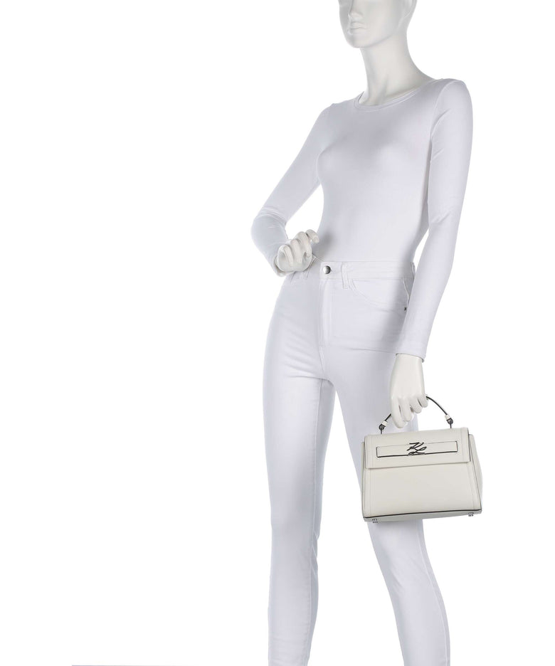 Karl Lagerfeld K/Autograph Small Handbag off white