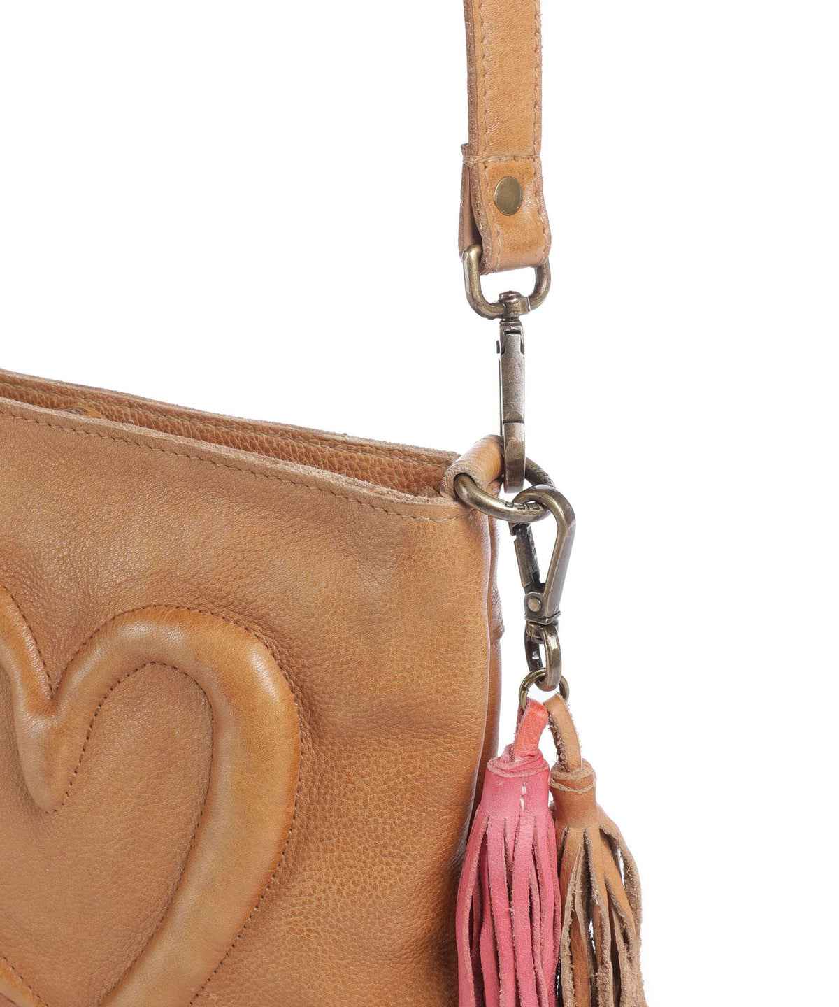 Taschendieb Wien Herzweg 4 Crossbody bag camel