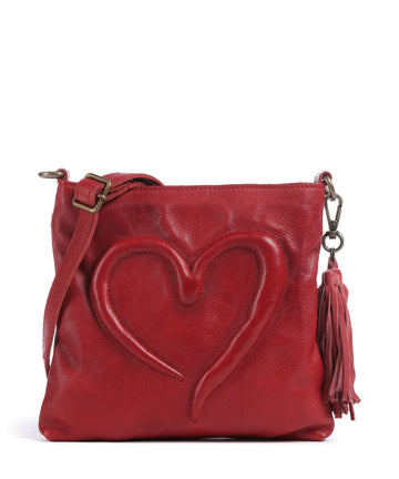 Taschendieb Wien Herzweg 4 Borsa a tracolla red solid