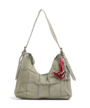 Taschendieb Wien Malvengasse 5 Schultertasche green leaf