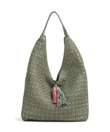 Taschendieb Wien Venusweg 2 Schultertasche green leaf