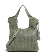 Taschendieb Wien Venusweg 3 Borsa shopper green leaf