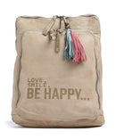 Taschendieb Wien Glücksbrücke 1 Rucksack-Tasche cream