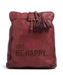 Taschendieb Wien Glücksbrücke 1 Rucksack-Tasche red burgundy