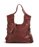 Taschendieb Wien Herzoggasse 3 Borsa a spalla brown brandy