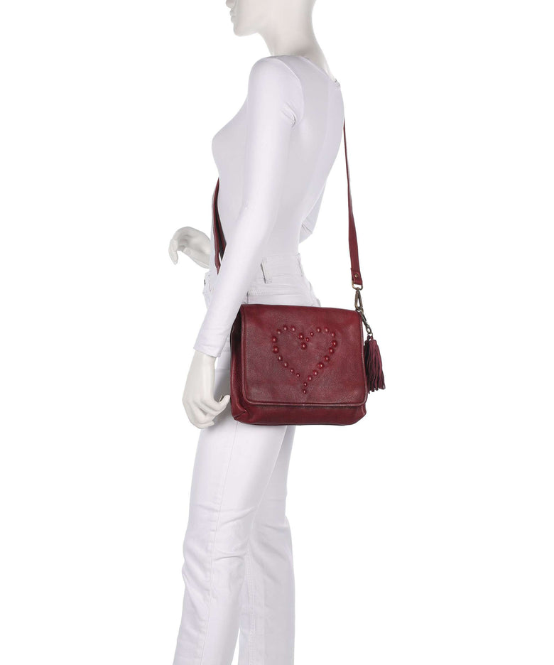 Taschendieb Wien Herzoggasse 4 Crossbody bag red burgundy