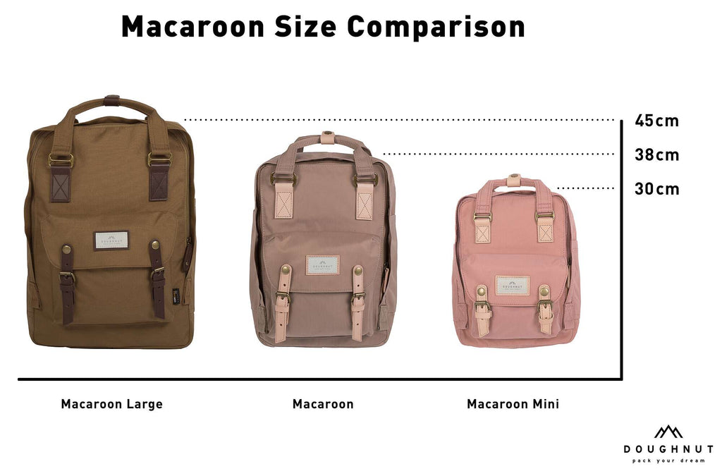 Doughnut Reborn Macaroon Backpack camel